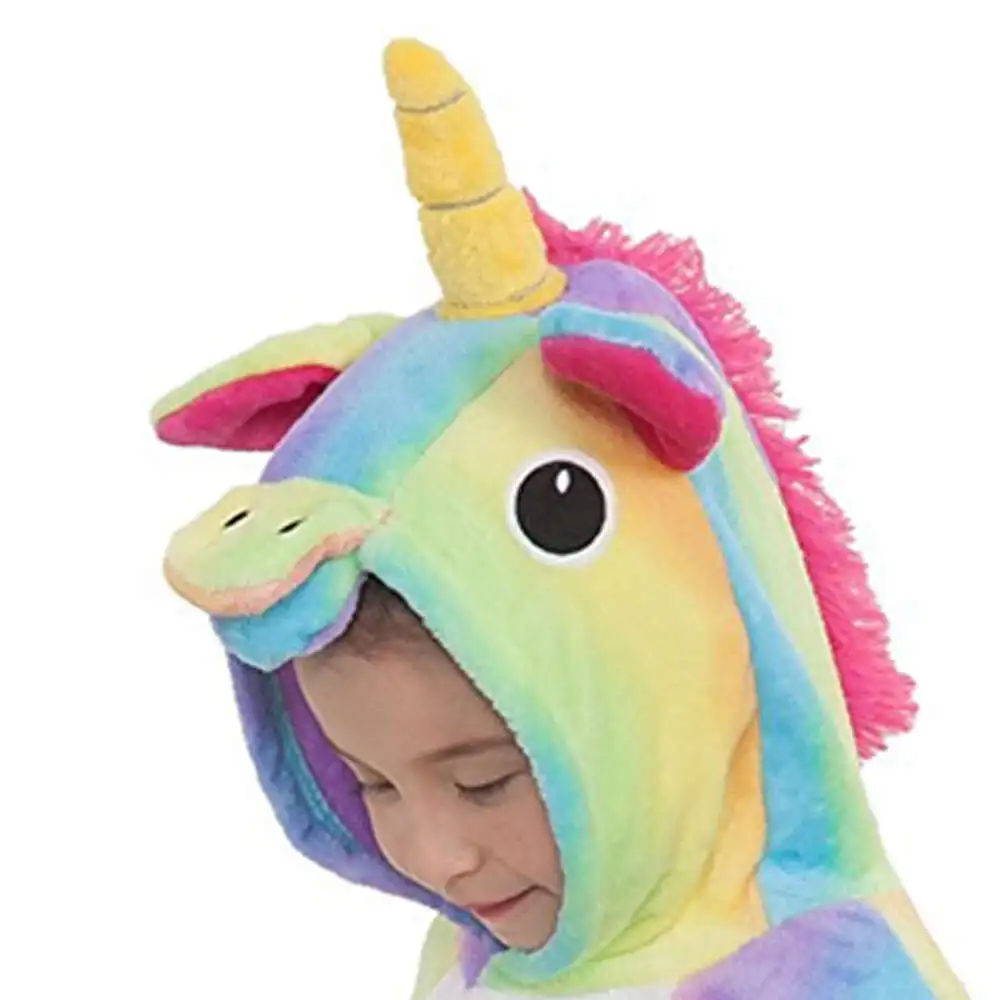 

Rainbow Pegasus Pajama Unicorn Costume Jumpsuit Hooded Kids Onesie Children Kigurumi Women Sleepwear Nightwear