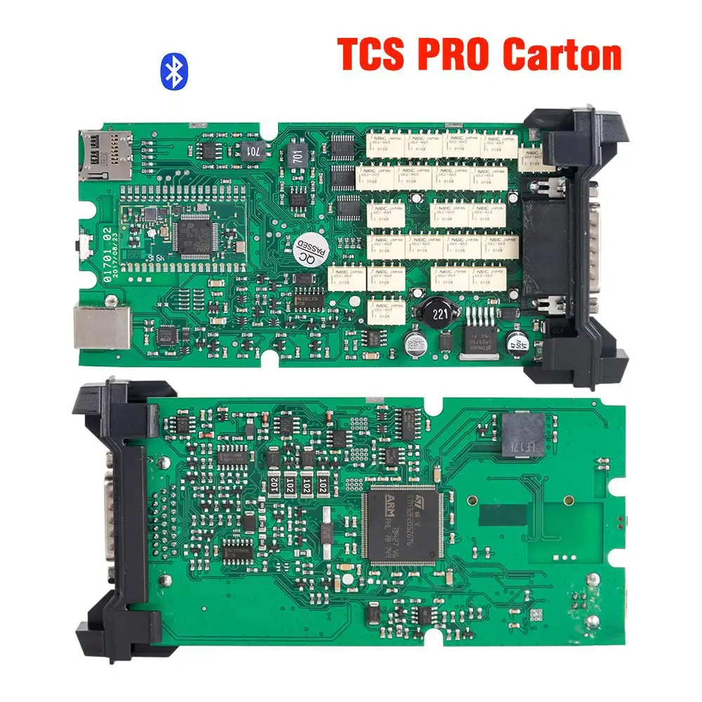 Один зеленый PCB супер cdp tcs pro bluetooth 2016R1 Keygen multidiag pr для автомобиля грузовик диагностический инструмент Горячая 3 шт./лот - Цвет: TCS PRO 1