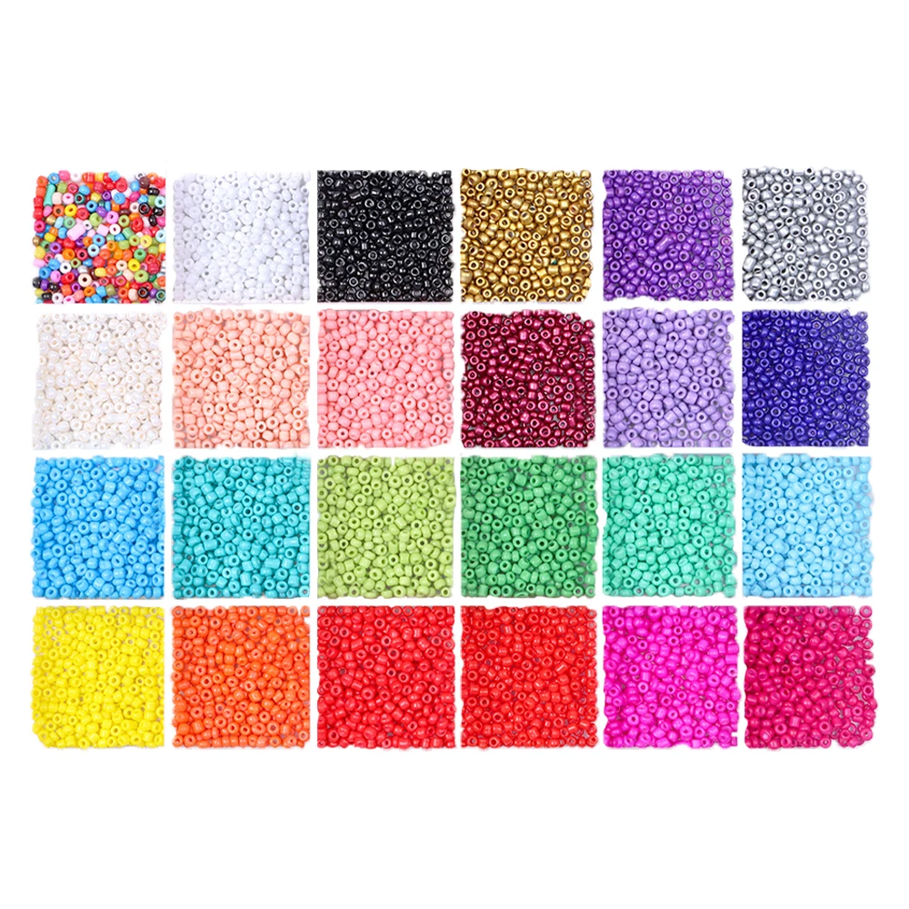 Стеклянные бусины стартовый комплект для самостоятельного изготовления