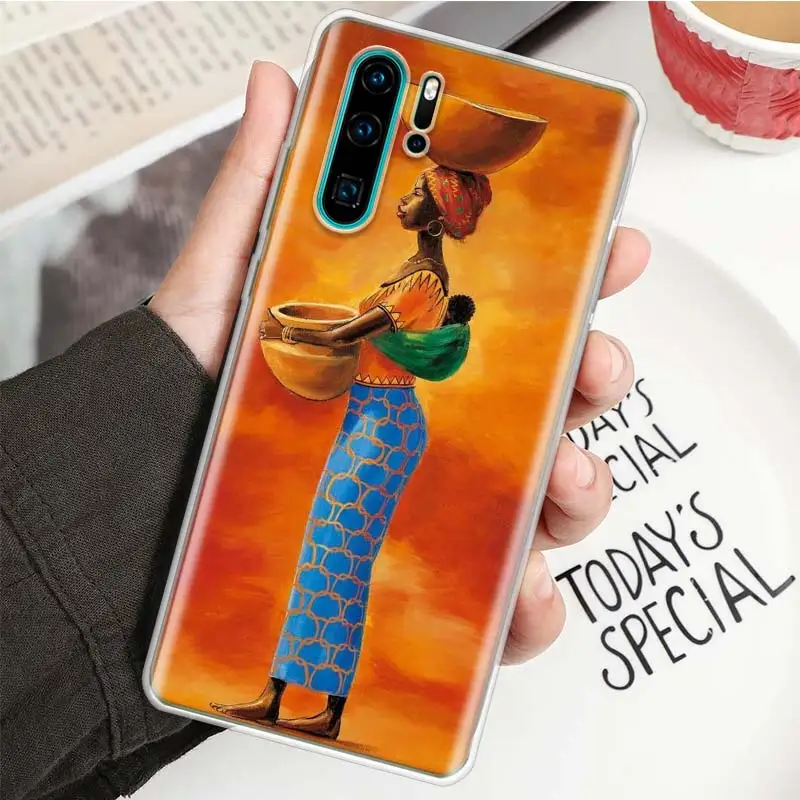 Чехол для телефона South Africa Woman Map для Huawei Honor 10 9 20 Lite Y5 Y6 Y7 Y9 P Smart Z 2019 8A Pro 8X 8S 7A 7X 9X Coque on.