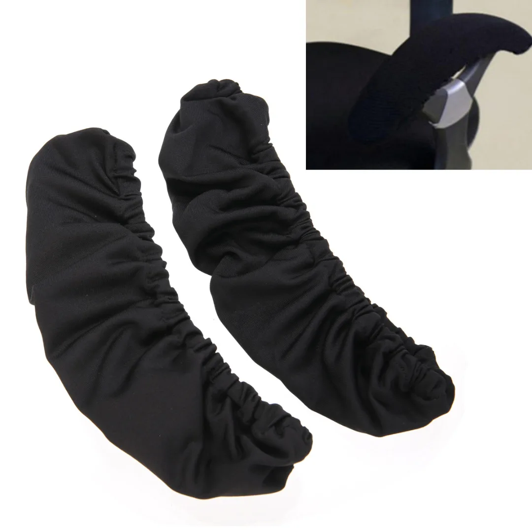 2 шт. съемный стул подлокотник охватывает эластичный протектор офисные Arm