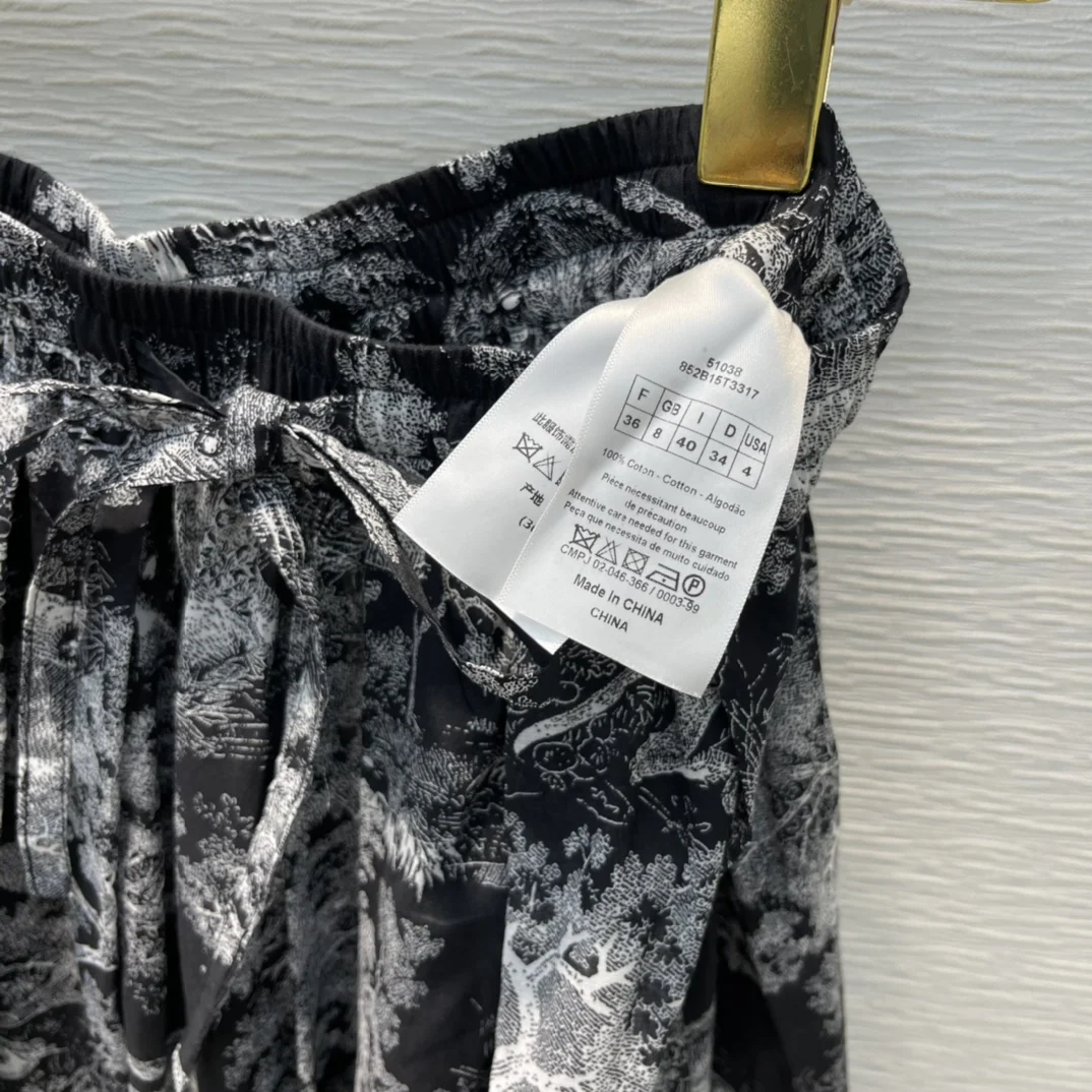 

Sweet Retro Flower Skirts for Women Summer 2021 New Luxury Brand Jungle Animal Print Casual Skirts High Waist Big Hem Skirt Lady