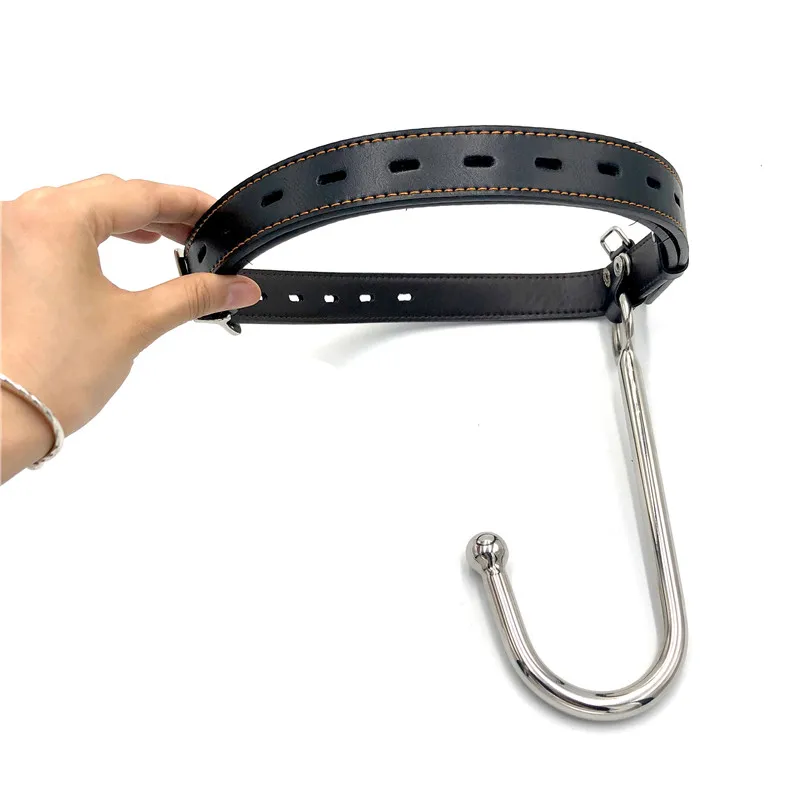 Металлический крючок из нержавеющей стали с шариком Анальная пробка Анальный