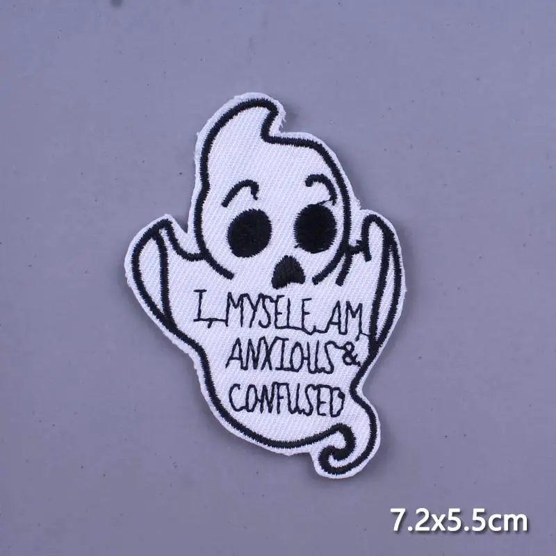 Нашивки с надписью Мультяшные животные термоклейкие нашивки на одежду стикеры