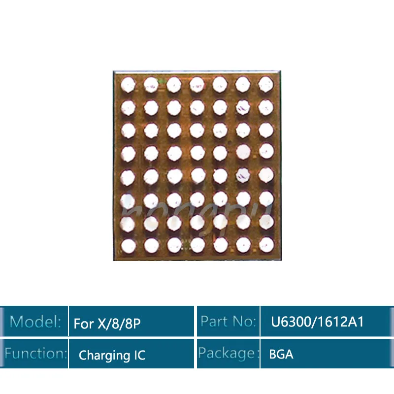 5 шт./лот Новинка U6300/1612A1 56 штифтов для iphone X/8/8 plus U2 USB зарядное устройство для зарядки Hydra ic