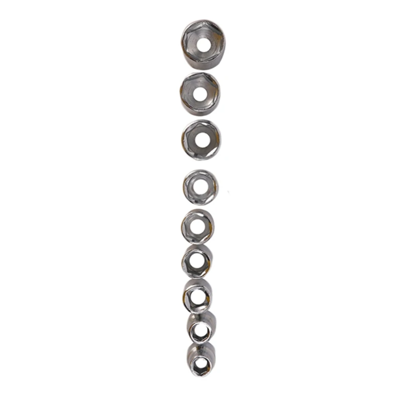 Hand Tools 9Pcs /10Pcs 1/4 Inch Drive Hex Bit Socket Wrench Set Sleeve Adapter 5/6/7/8/9/10/11/12/1m | Инструменты