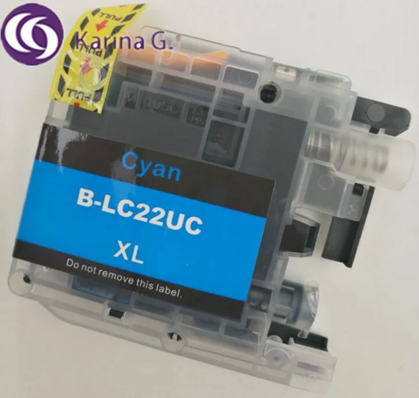 compatible for lc22uxl 22uxl lc22u full ink cartridge bkcmy compatible for brother dcp j785dw mfc j985dw printer free global shipping