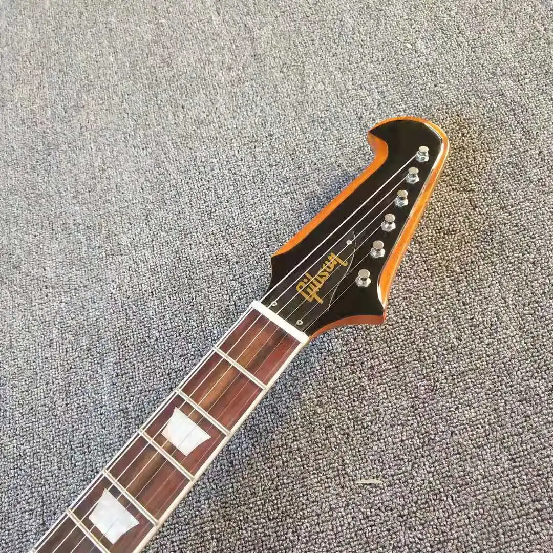 

Guitarra Elctrica con forma irregular, 6 cuerdas, estilo personalizado, color opcional