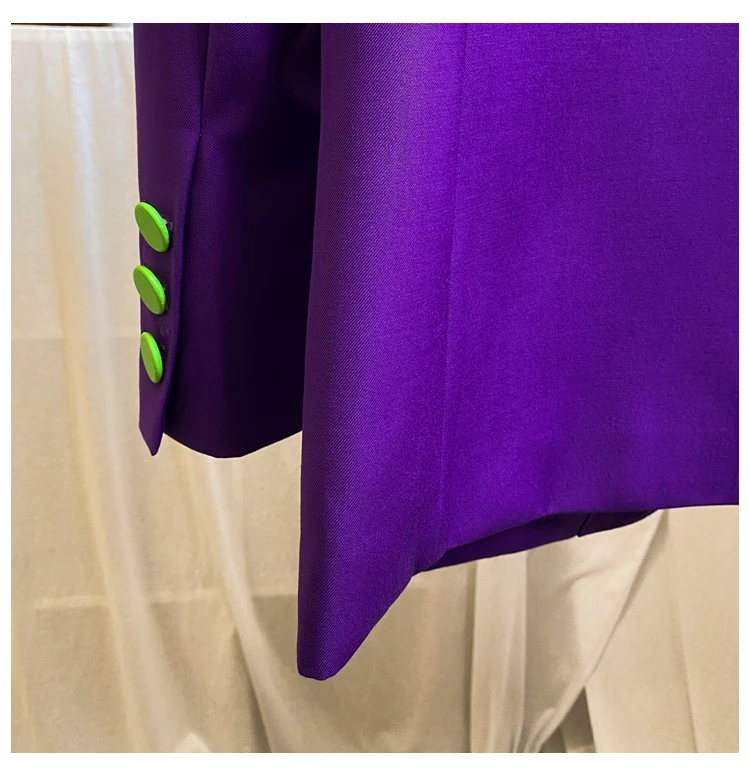 Getspring Женский блейзер винтажные Фиолетовые женские блейзеры куртки повседневные