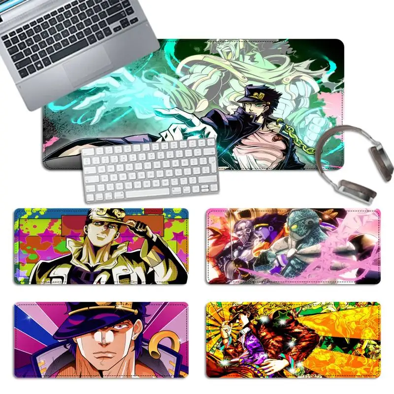 

Trend JoJosBizarreAdventure Mouse Pad Gaming MousePad Large Big Mouse Mat Desktop Mat Computer Mouse pad For Overwatch