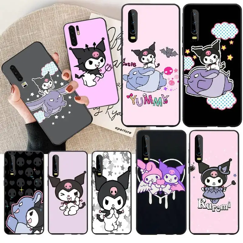 NBDRUICAI Kuromi милый DIY чехол для телефона с принтом Huawei Honor 20 10 9 8 8x 8c 9x 7c 7a Lite view |