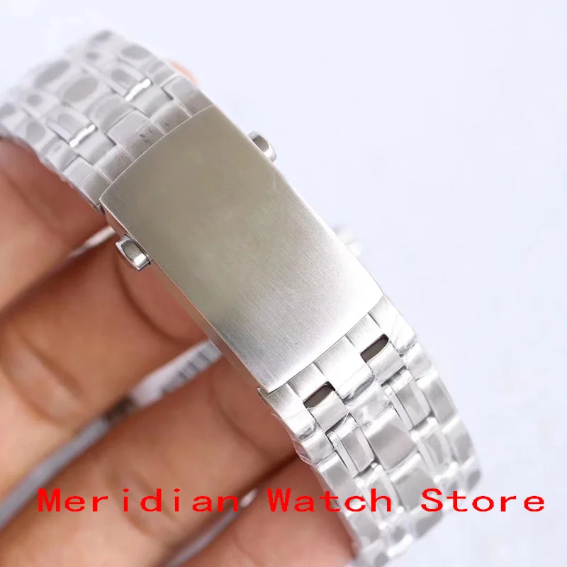

42mm Men's Watch Mechanical Automatic Watches Men Stainless Steel Sapphire Glass Ceramic Bezel Waterproof Man Clock