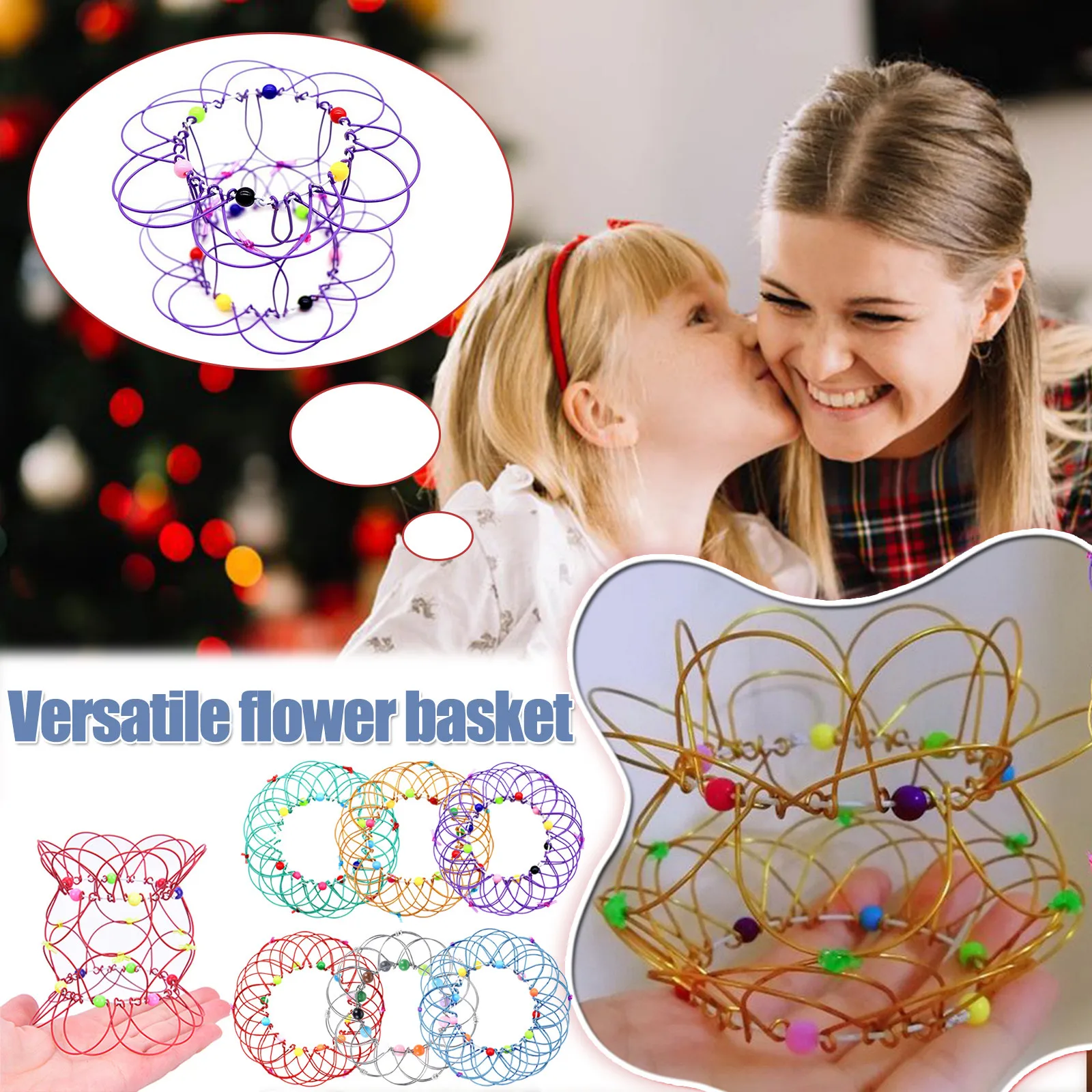 Антистрессовая игрушка для взрослых и детей снятия стресса с мандалой