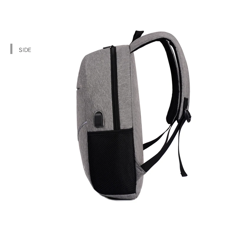 Мужской рюкзак для ноутбука, Usb зарядка для компьютера, мужские рюкзаки, повседневный стиль, большой рюкзак, деловая дорожная сумка, mochilas hombre Back Pack