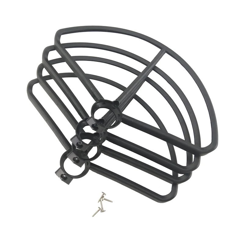 Аксессуары для 4 шт MJX B5W F20 Bugs 5W Quadcopter Защитная крышка Запасные части черный|Детали