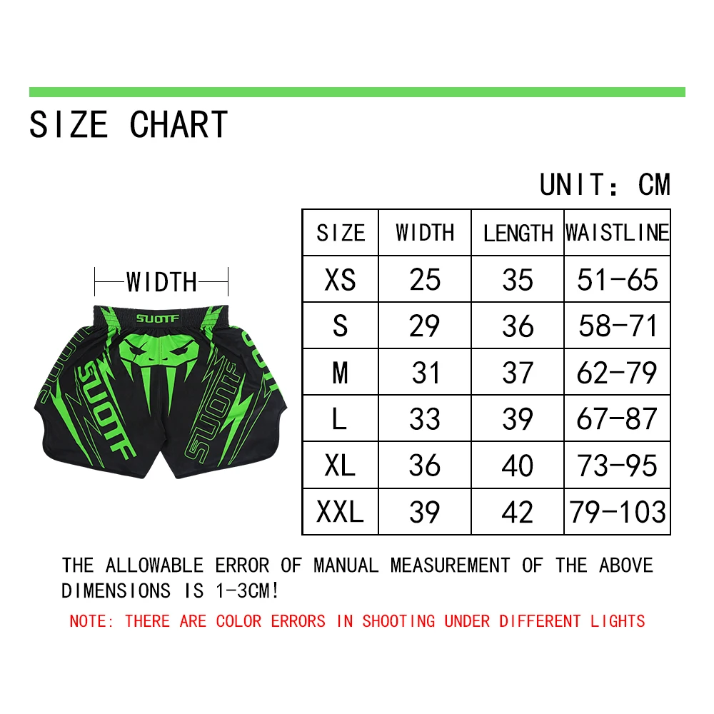 Muay Thai Shorts-Men's and women's children's boxing training shorts, professional quality, taekwondo, fighting boxing, boxing