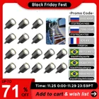 Встраиваемый палубный светодиодный светильник, IP67, водонепроницаемое уличное освещение для двора, сада, коридора, лестницы, патио, 12 В постоянного тока