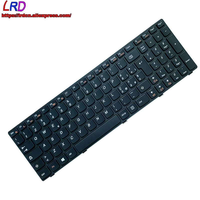 Новый оригинальный это Итальянский клавиатура для ноутбука Lenovo B570 B570e B575 B575e B590 Z570