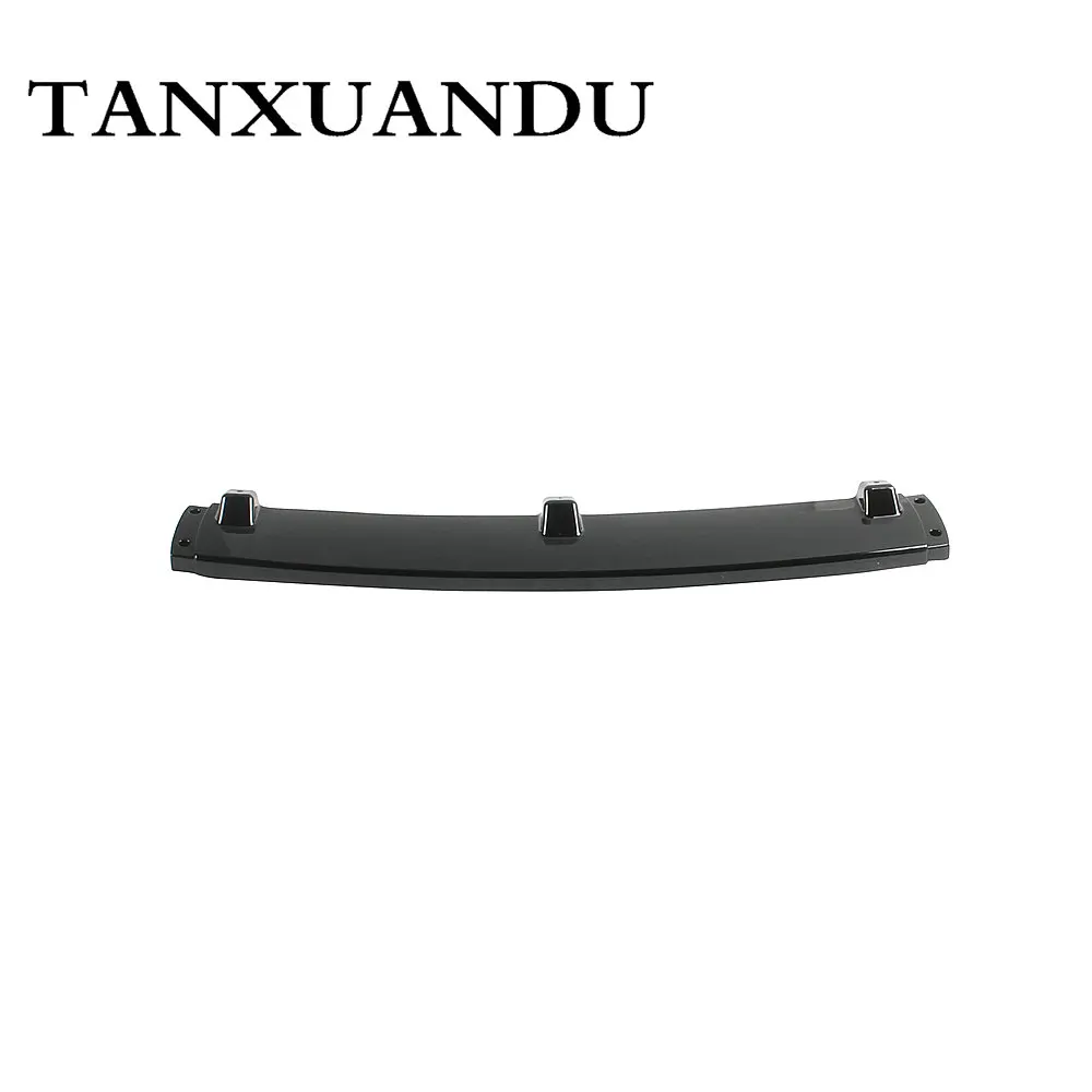 1026 роспись черный глянец 3 ступенчатый передний бампер спойлер днища крыло база