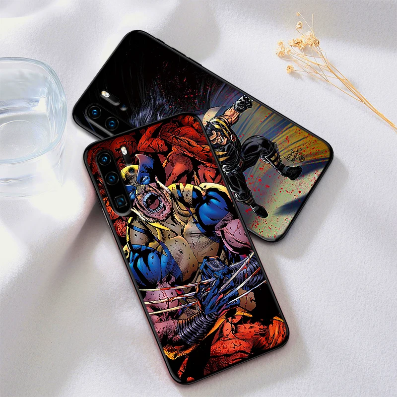 Росомаха Мягкий силикон для huawei P30 Lite Pro P Smart 2016 2019 P8 P9 P10 P20 TPU|Чехлы-накладки| |