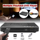 Портативный мини-DVD-плеер с USB, HD, многократное воспроизведение, ADH, DVD, CD, SVCD, VCD, mp3-диск, светодиодный дисплей, Система домашнего кинотеатра, 110-240 В