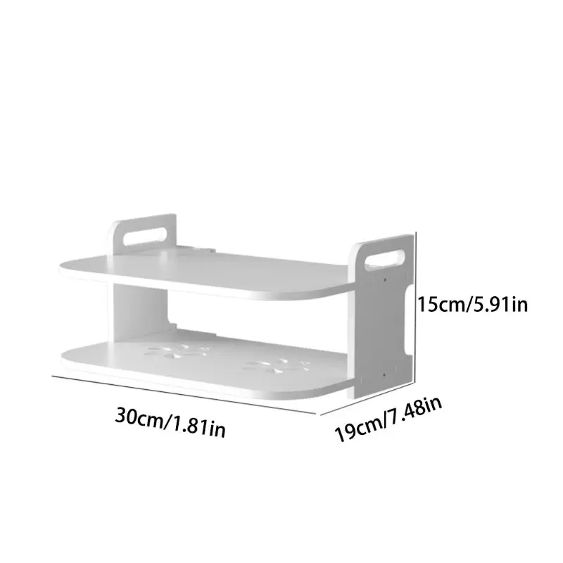 

Creative Home TV Cabinet set Top Box Frame Router Shelf Storage Wall Hanging