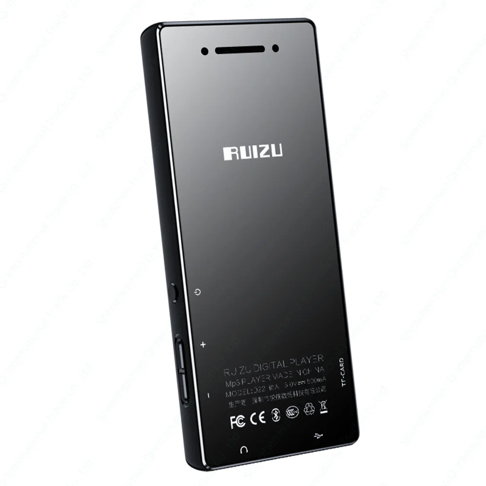 Ruidu D22 Bluetooth MP3-плеер портативный аудио музыкальный плеер 8 Гб со встроенным динамиком поддержка fm-радио, запись, электронная книга, шагомер