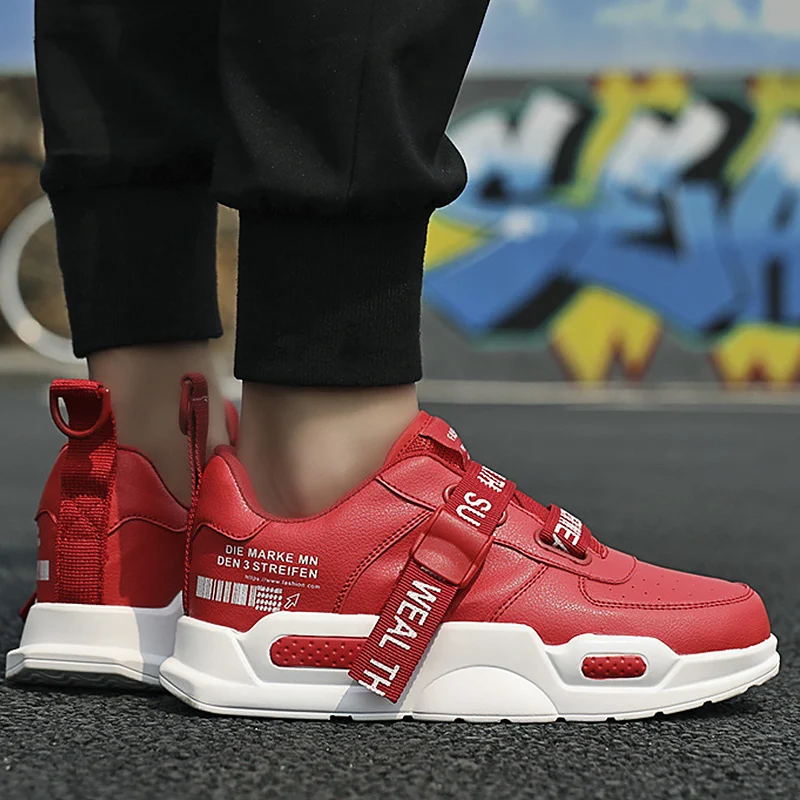 Мужские массивные кроссовки с пряжкой на ремешке повседневная обувь суперзвезды