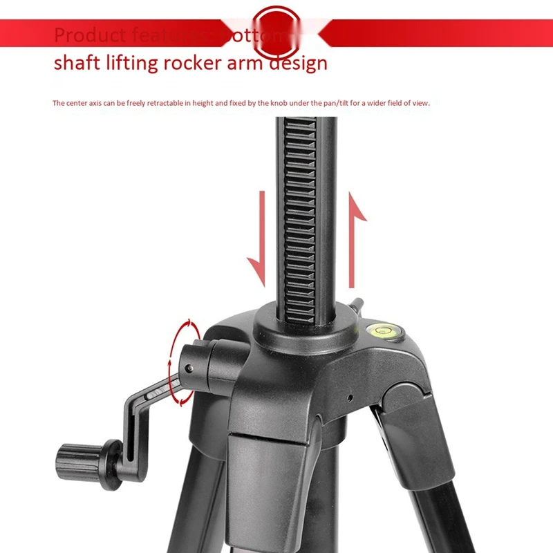 

KINGJOY VT-840 Aluminum Alloy Tripod Light Portable Mobile Phone Holder Telescopic Folding Camera Tripod