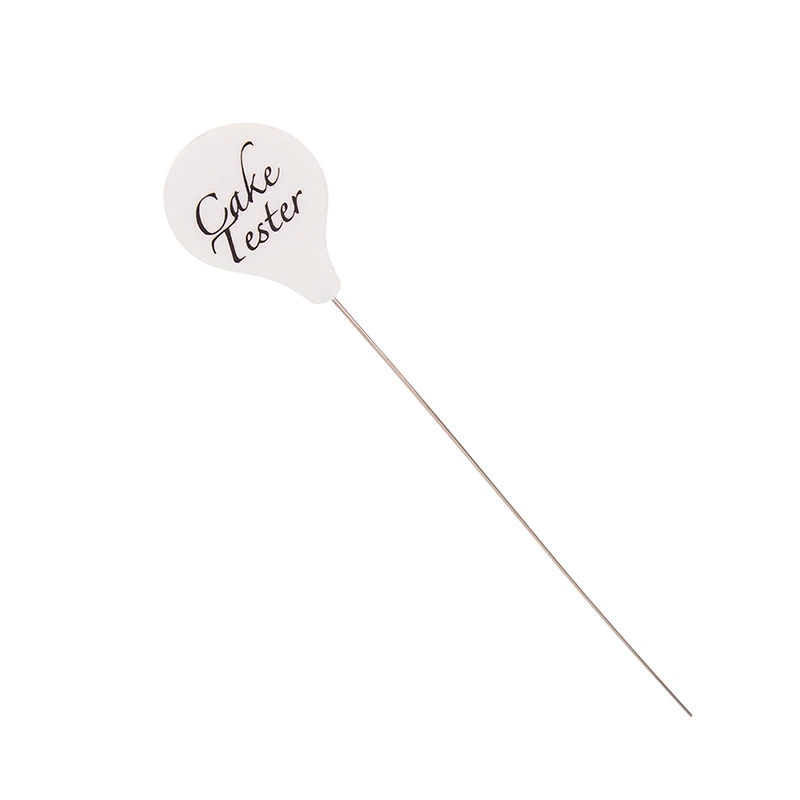 

1pc Cake Tester Biscuit Needles Baking Tools Stainless Steel Cake Test Needle Biscuit Stirring Pin for Cake Muffin Bread Testing