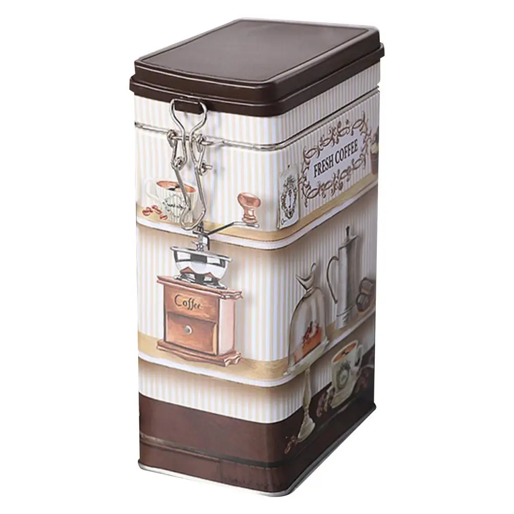 

Кухонный компактный прочный и безопасный герметичный контейнер для хранения кофе, удобный контейнер для хранения мгновенного кофе для кух...