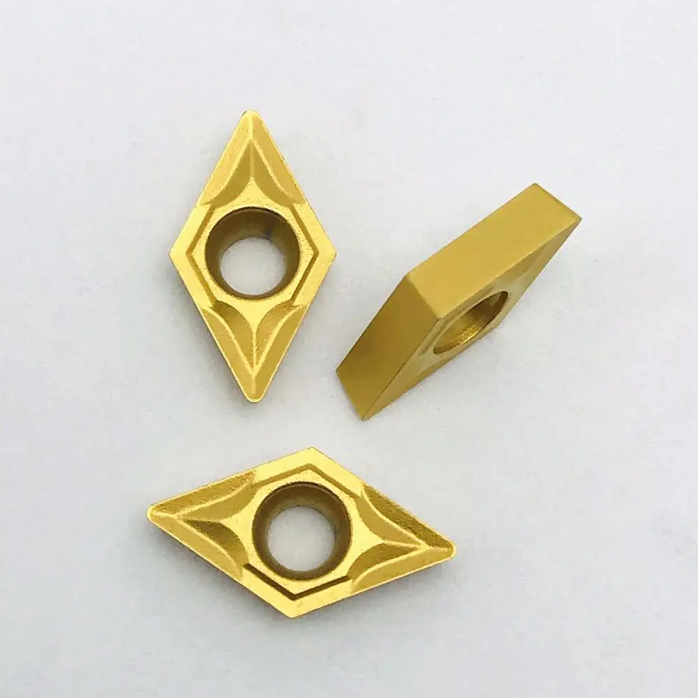 Herramienta de torno DCMT070204 UE6020, fresado de alta precisión, herramienta de torneado de metal DCMT 070204 general, piezas CNC, herramientas de carburo DCMT