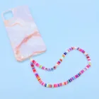 В наборе разноцветные мягкие трусы гончарные изделия жемчужными буквами мобильный телефон цепи вышитый бисером цепи ожерелье ремешок для телефона, держатель для телефона шейка аксессуара