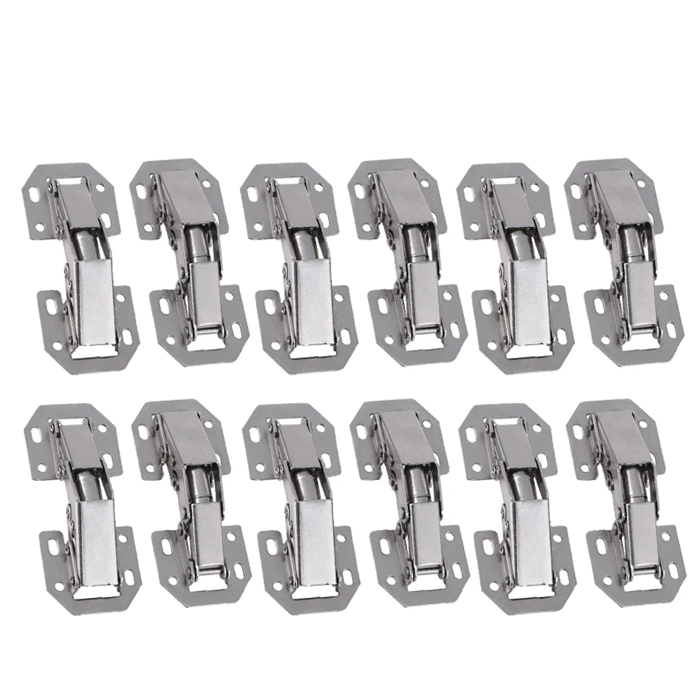 

Cabinet Hinge Bridge Concealed Hinge Soft Close 3inch 90 Degrees Easy Installation Hinges No Drilling Door Hinges SDF-SH