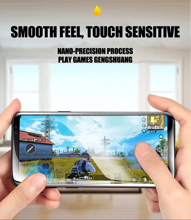 20D мягкая для samsung S8 S9 S7 S6 Edge Plus полное покрытие Гидрогелевая пленка Galaxy Note 8 9