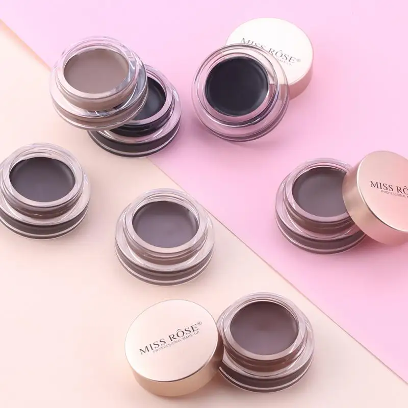 Карандаш для бровей 6 цветов кремовый усилитель прочный водостойкий коричневый