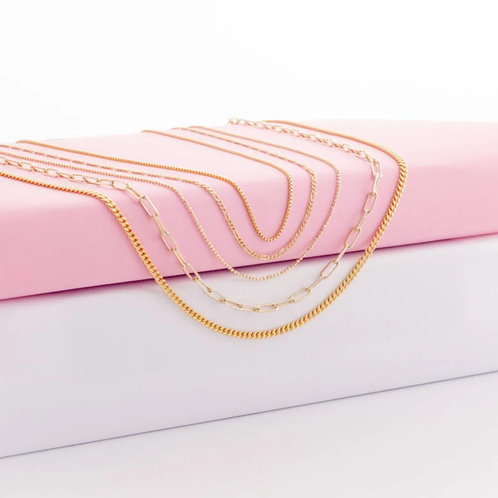 Bohemian ethnic style metal 3-layer chain necklace 2020 fashion multi-layer jewelry factory direct selling price is cheap | Украшения и