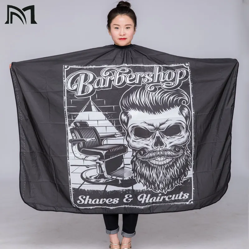1 шт. Парикмахерская накидка s Профессиональная резка волос водонепроницаемая