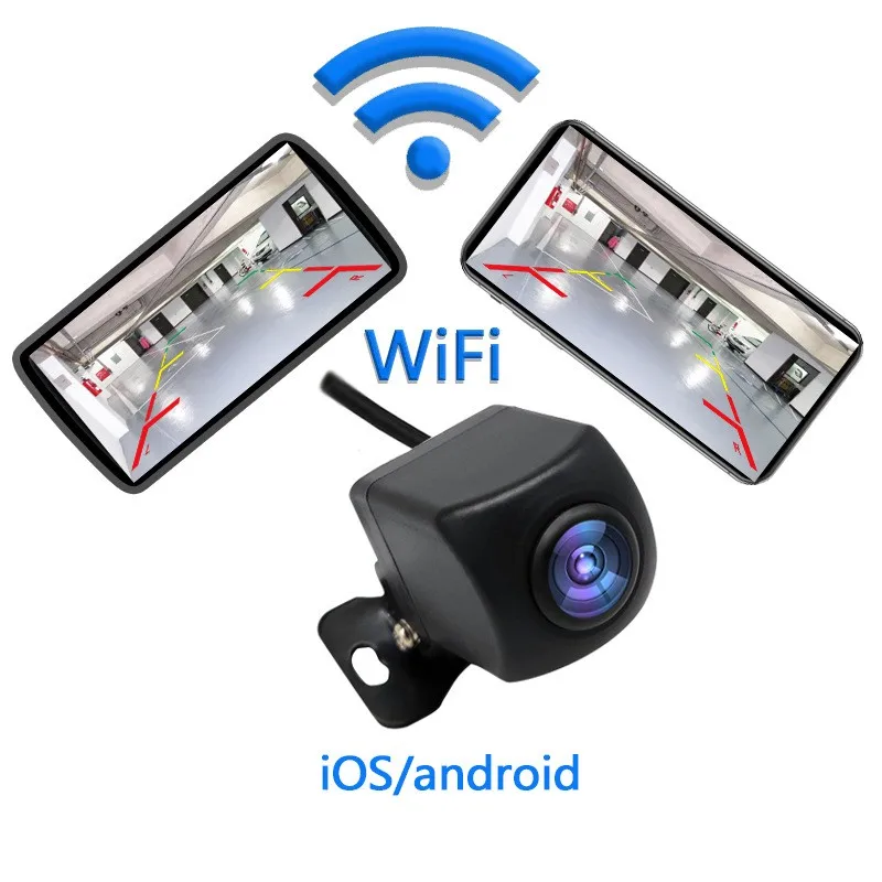 

Прямая поставка, 1080P HD Wifi, Автомобильная камера заднего вида, резервная камера заднего вида, монитор для парковки, набор ночной универсально...