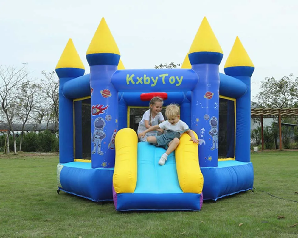 

Hot sall Inflatable Castle Bouncer Slide Air Jumping Bounce House Bouncy Castle Obstacle Course for kids