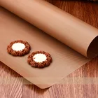 2 размера, коврик для выпечки, высокотемпературный, устойчивый лист, для выпечки печенья, масляная бумага, жаростойкий коврик, антипригарный для наружного барбекю