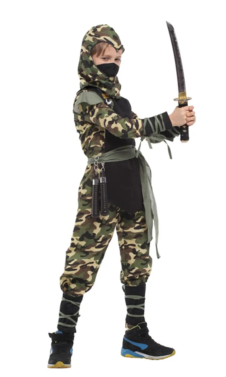 Шанхай история Хэллоуин косплей костюм Боевые Мальчики искусства мистические