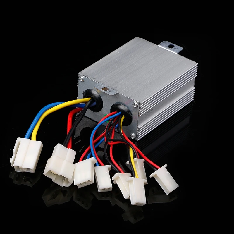 DC 24V 500W регулятор скорости двигателя 30A для электрического велосипеда, велосипеда, скутера, Прямая поставка, поддержка