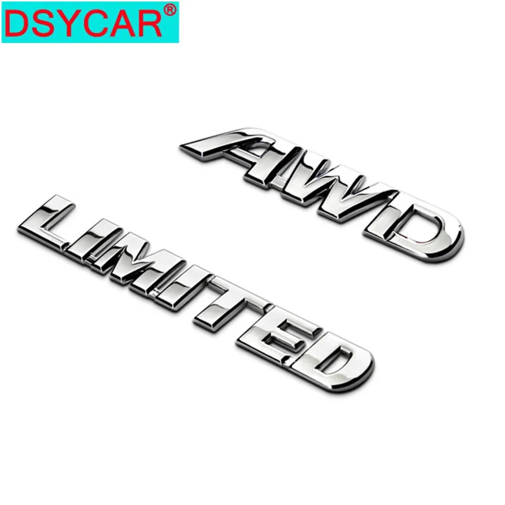 DSYCAR 1 шт. 3D металлический AWD LIMINTED автомобиль боковое крыло задний багажник эмблема