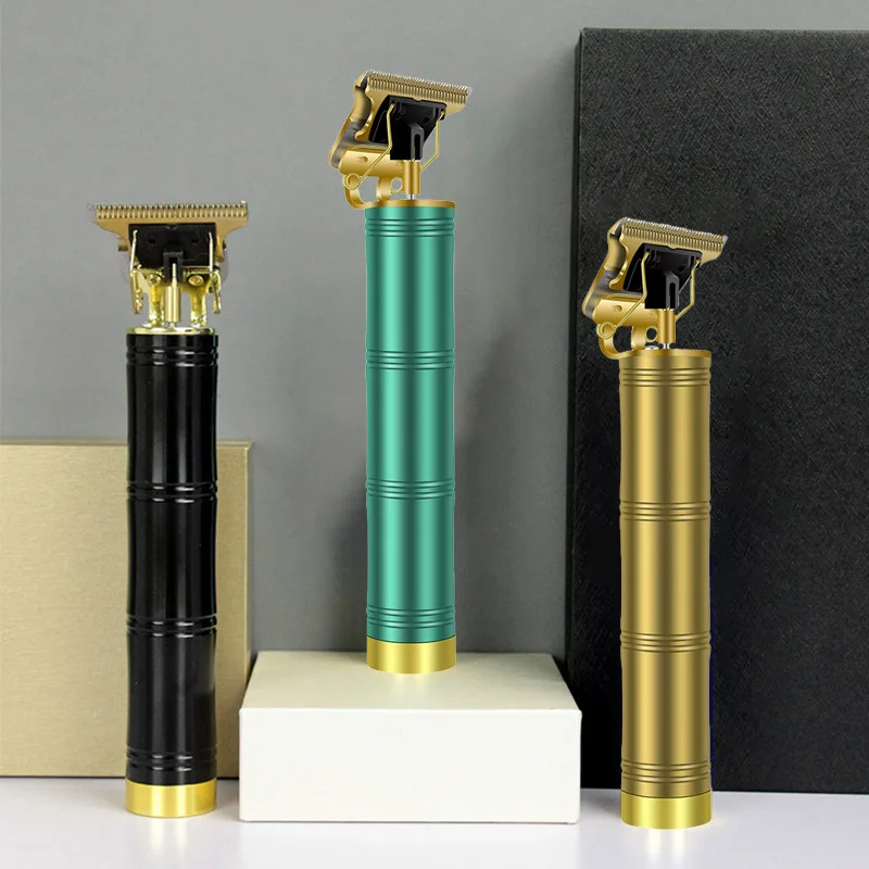 

T9 0 mm Professional Bamboo Style Hair Clipper Set Rechargeable Beard Trimmer Electric Men Hair Shaver Beard Barber Hair Cut