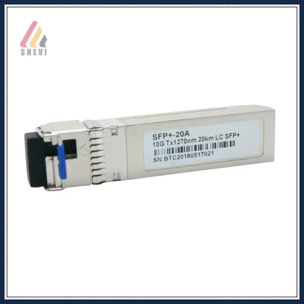 10G WDM SFP + BIDI 1270 нм 20 км LC трансивер 10 гигабит одноволоконный модуль с разъемом 1 пара