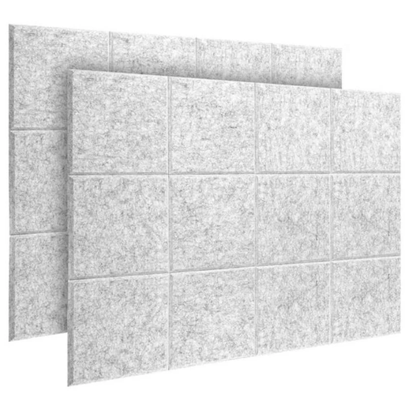 

24 Pcs Acoustic Panels,Sound Proof Padding,Soundproofing Foam,Acoustic Foam for Homes&Offices,30X30X0.9cm