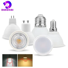 Светодиодный лампы E27 E14 MR16 GU10 GU5.3 лампада светодиодный 6W 220V 240V 24/120