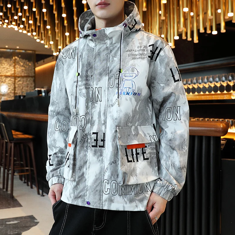 

Куртки, красивые осенние толстовки, куртка для мужчин, стильная одежда в Корейском стиле, Женское пальто большого размера d, размер 8XL, повсед...