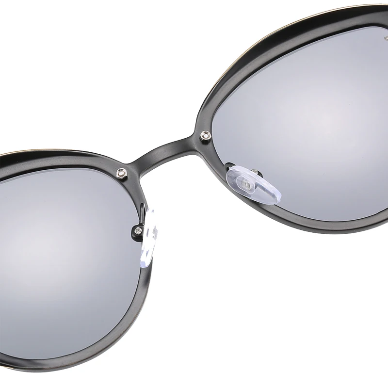 

Fashion New Cat Eye Sunglasses Women Brand Design Metal Frame Mirror Sun Glasses Vintage Rimless Gradient Glasses For Femal
